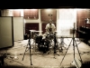Recording drums for Spiral's new album
